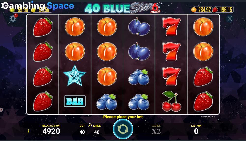 40 Blue Star 6 Reels – Screenshot 3