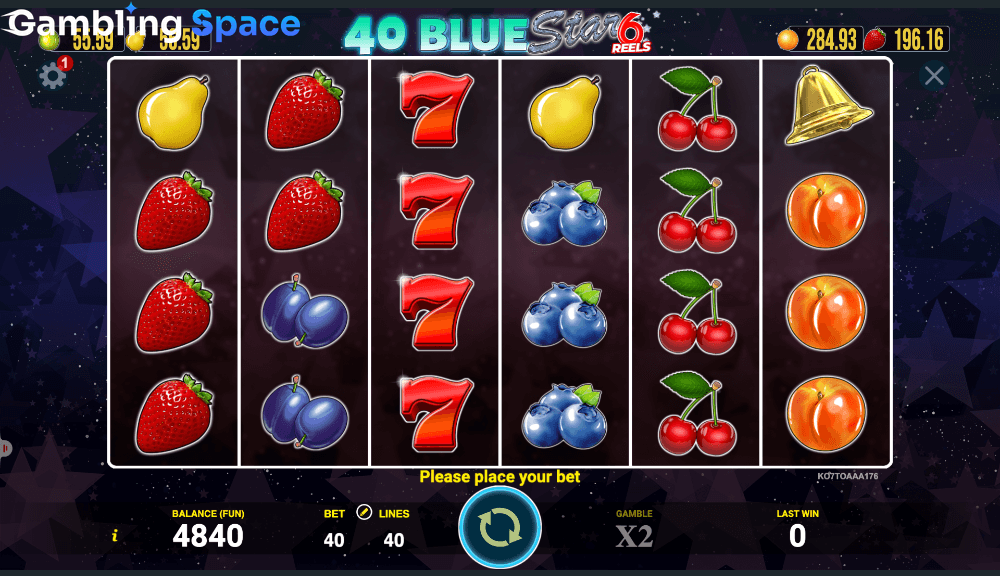 40 Blue Star 6 Reels – Screenshot 5