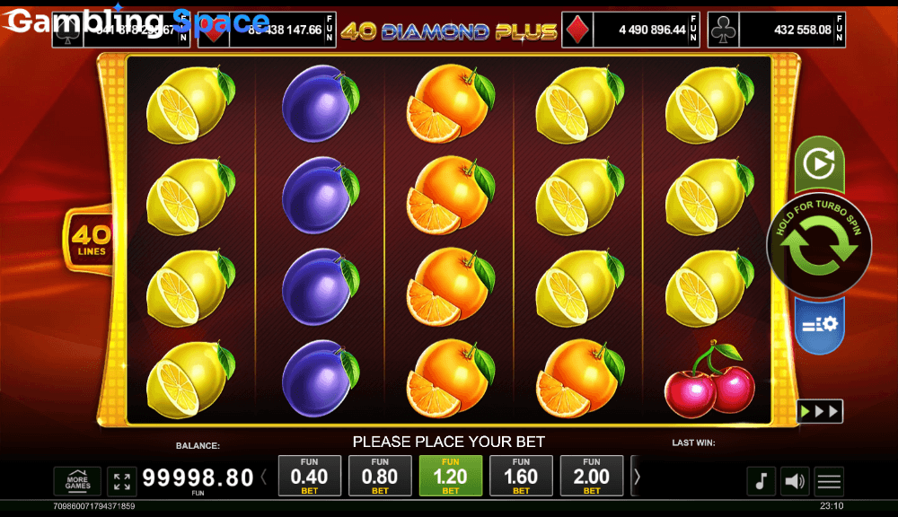 40 Diamond Plus – Screenshot 2