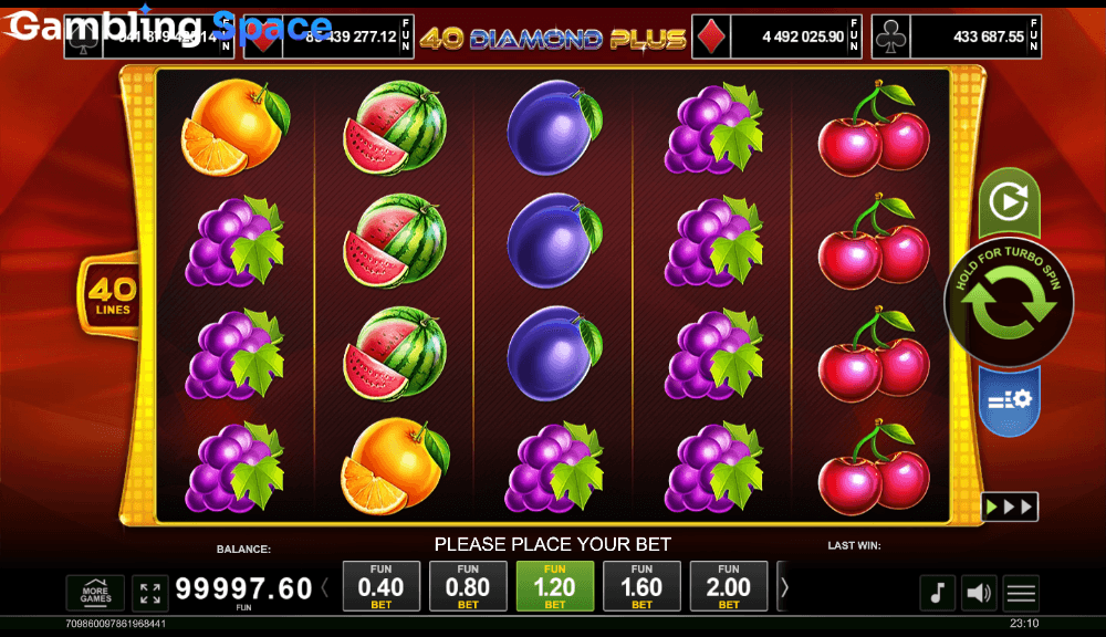 40 Diamond Plus – Screenshot 3
