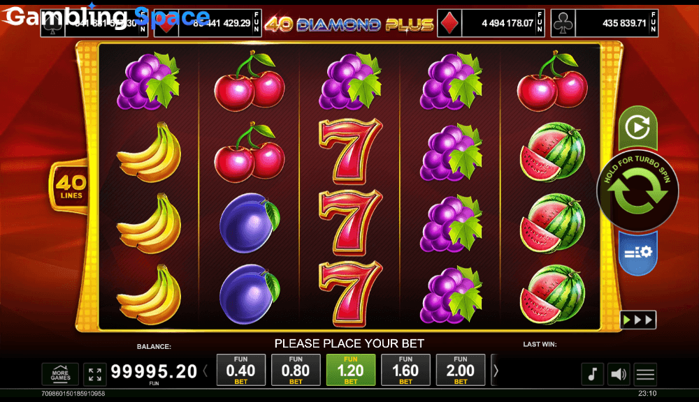 40 Diamond Plus – Screenshot 5