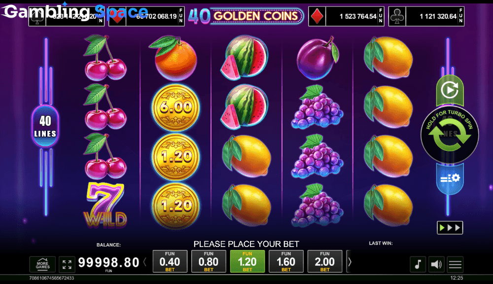 40 Golden Coins – Screenshot 2