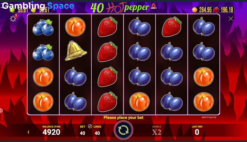 40 Hot Pepper 6 Reels – Screenshot 3