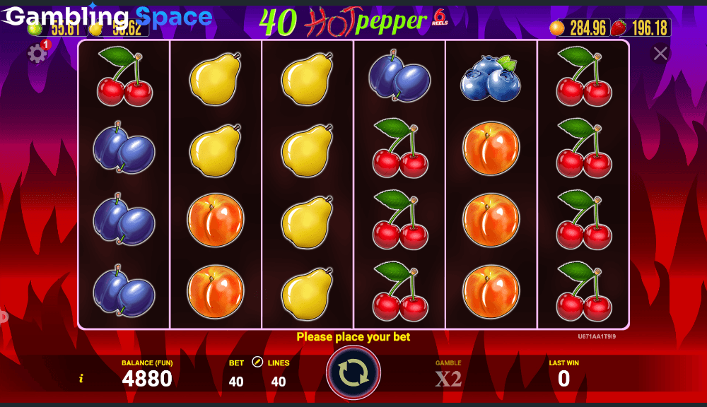 40 Hot Pepper 6 Reels – Screenshot 4