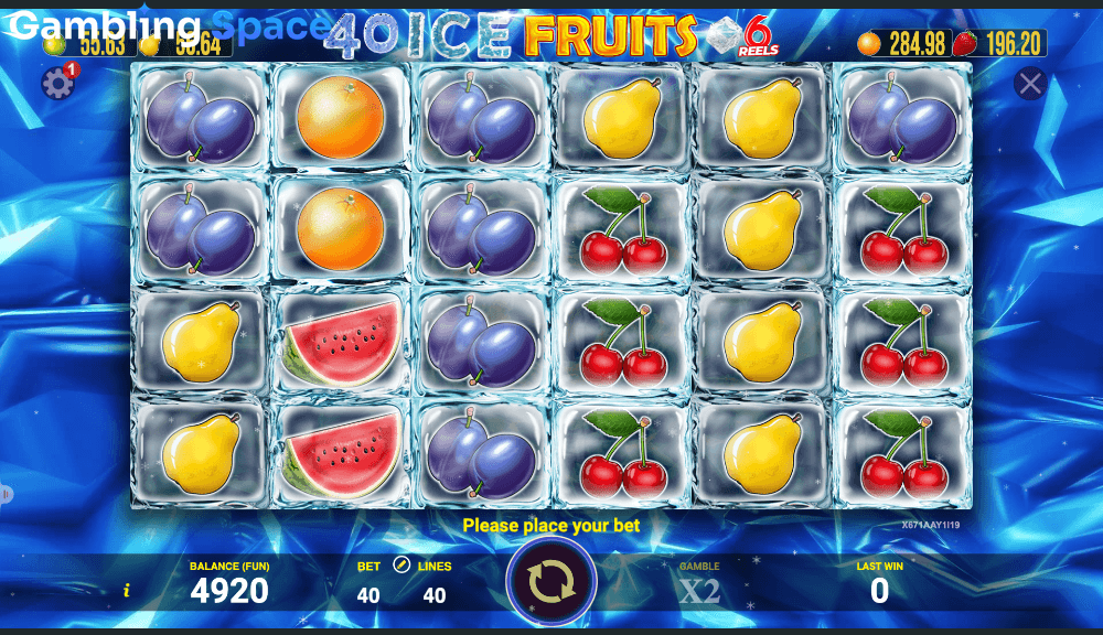40 Ice Fruits 6 Reels – Screenshot 3