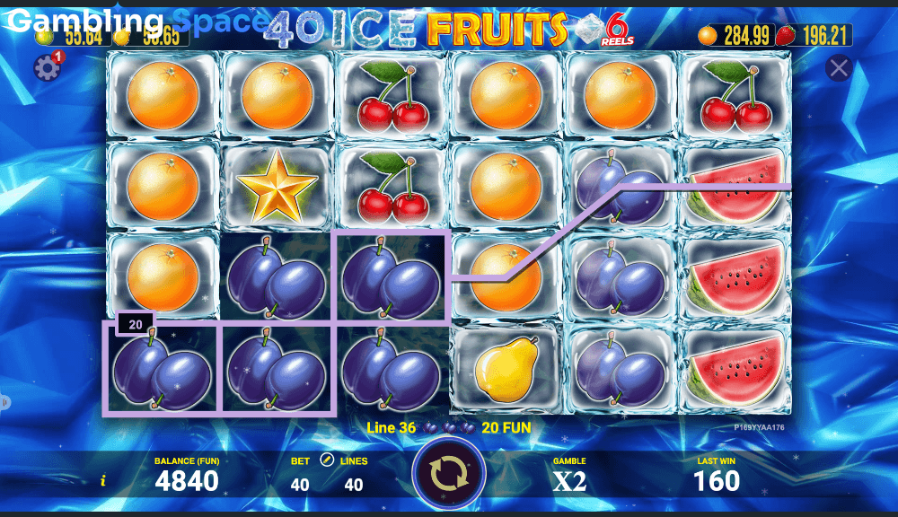 40 Ice Fruits 6 Reels – Screenshot 6
