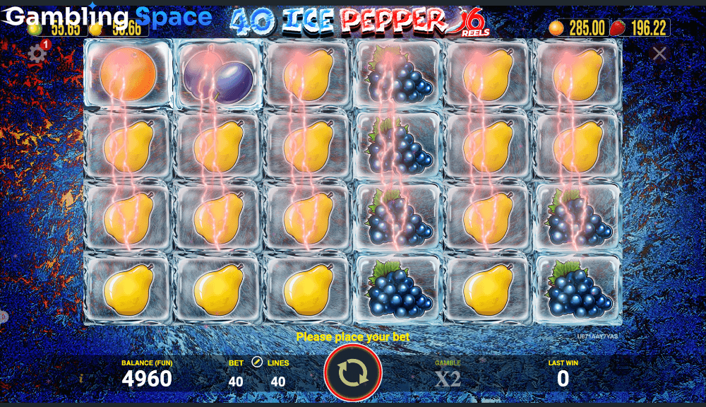 40 Ice Pepper 6 Reels – Screenshot 2