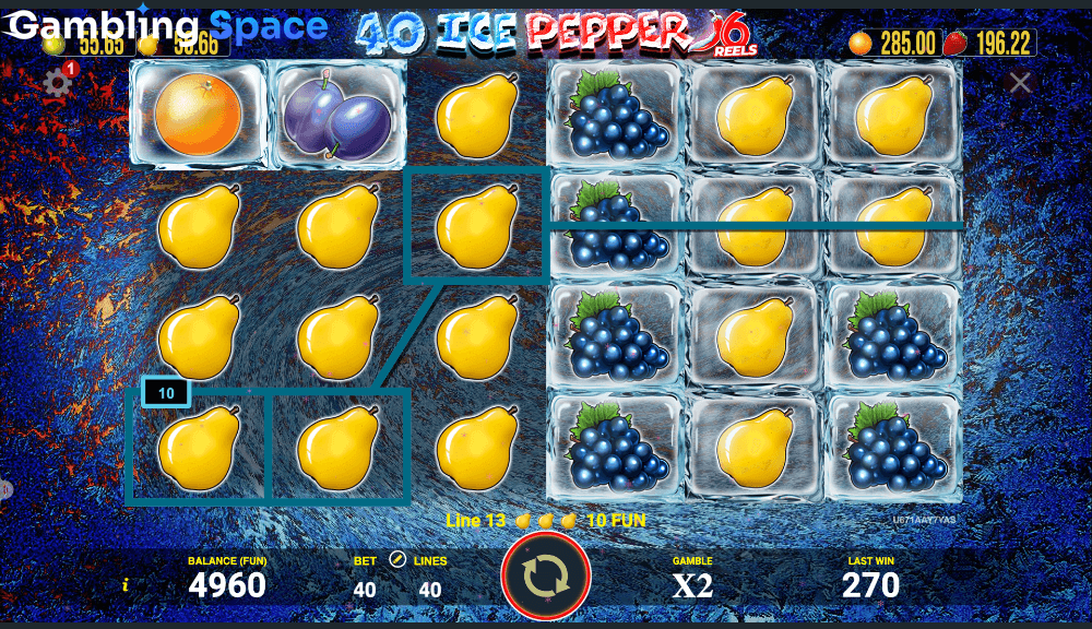 40 Ice Pepper 6 Reels – Screenshot 3