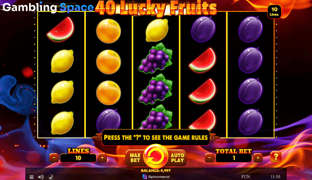 40 Lucky Fruits – Screenshot 4