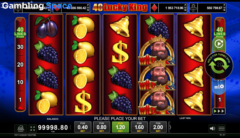 40 Lucky King – Screenshot 2