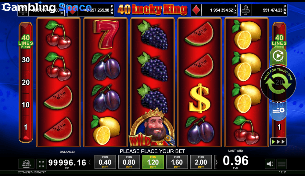 40 Lucky King – Screenshot 5