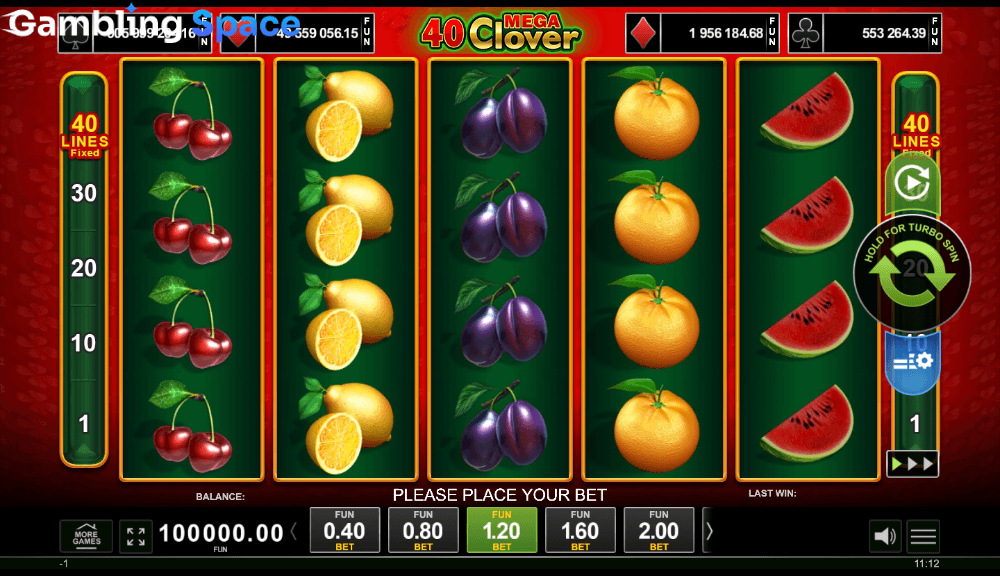 40 Mega Clover – Screenshot 1