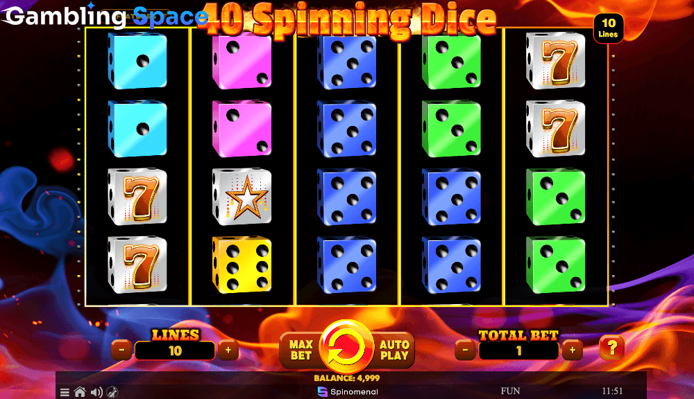 40 Spinning Dice – Screenshot 2