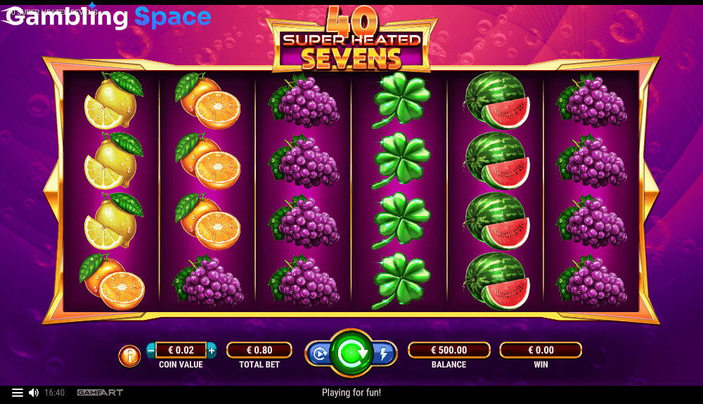 40 Super Heated Sevens – Screenshot 2