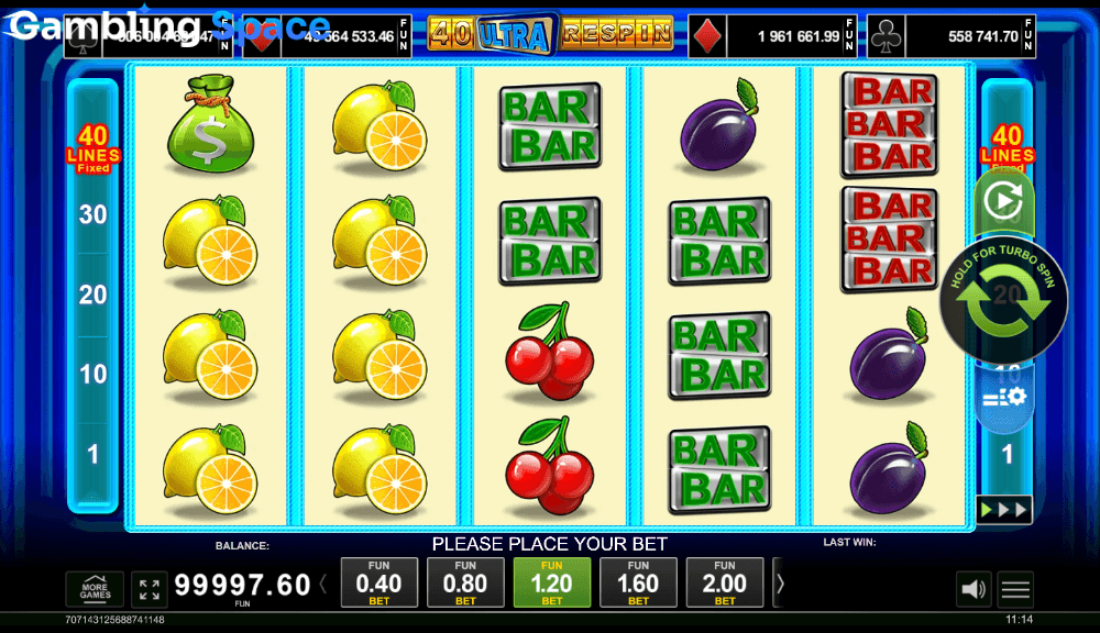 40 Ultra Respin – Screenshot 3