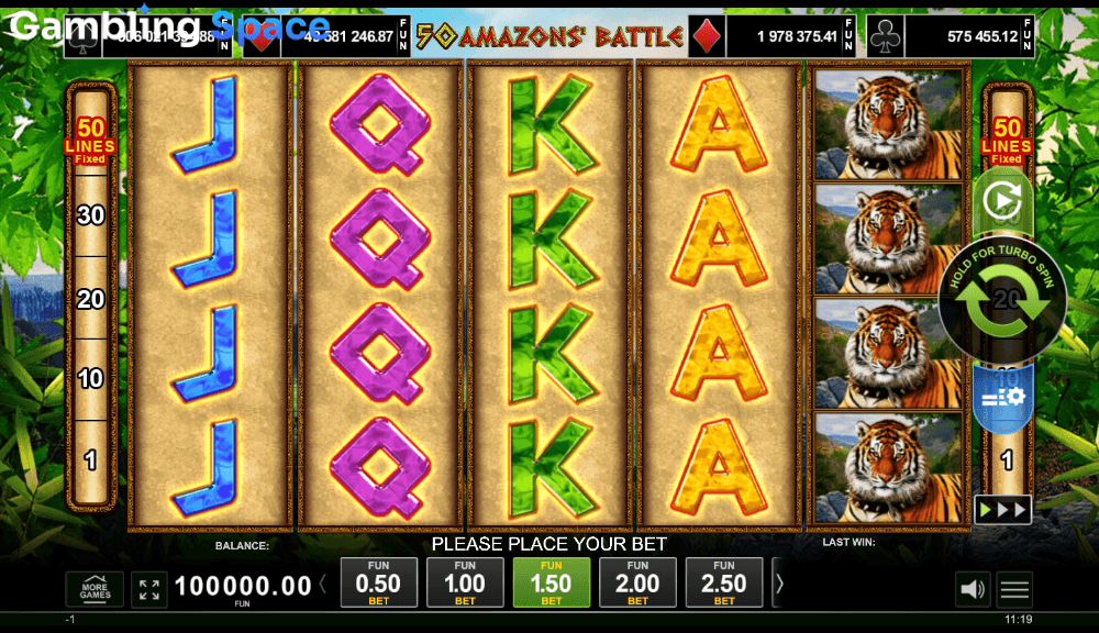 50 Amazons' Battle – Screenshot 1