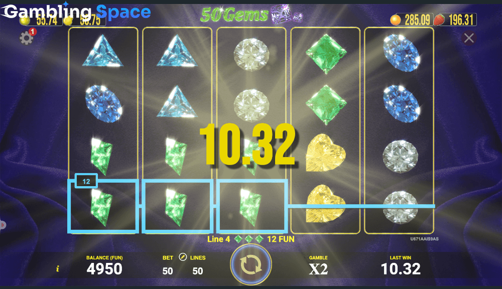 50 Gems – Screenshot 2