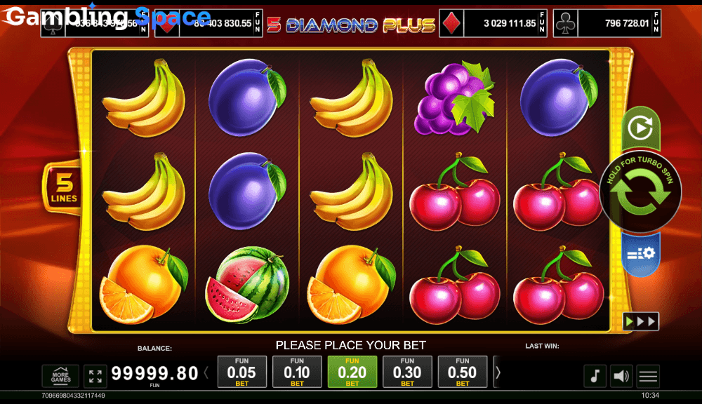 5 Diamond Plus – Screenshot 2