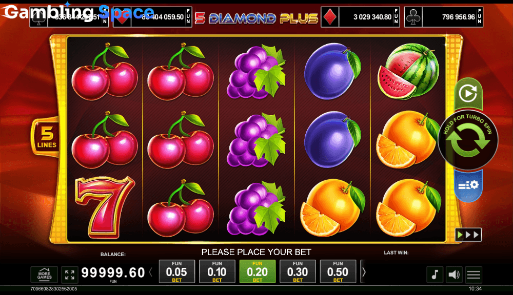 5 Diamond Plus – Screenshot 3