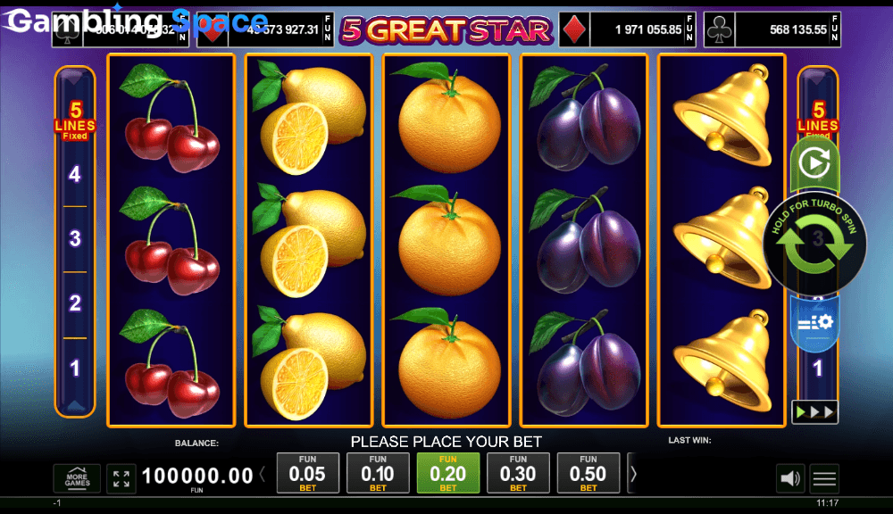 5 Great Star – Screenshot 1