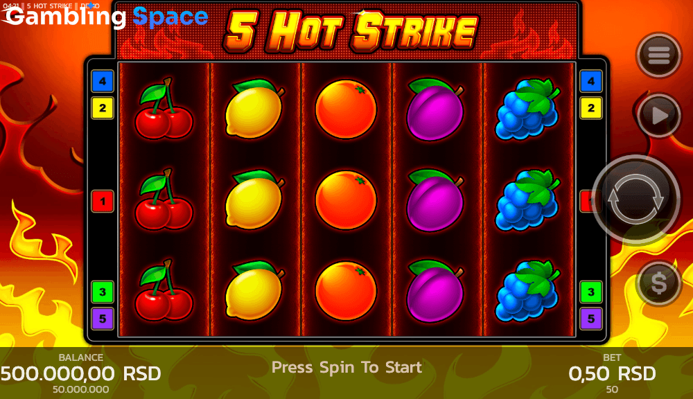 5 Hot Strike – Screenshot 1