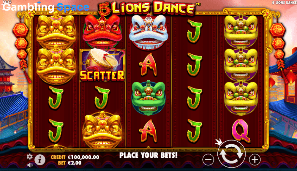 5 Lions Dance – Screenshot 2