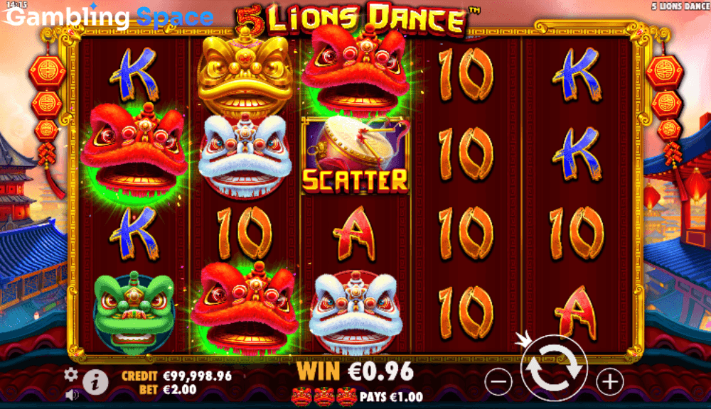 5 Lions Dance – Screenshot 3