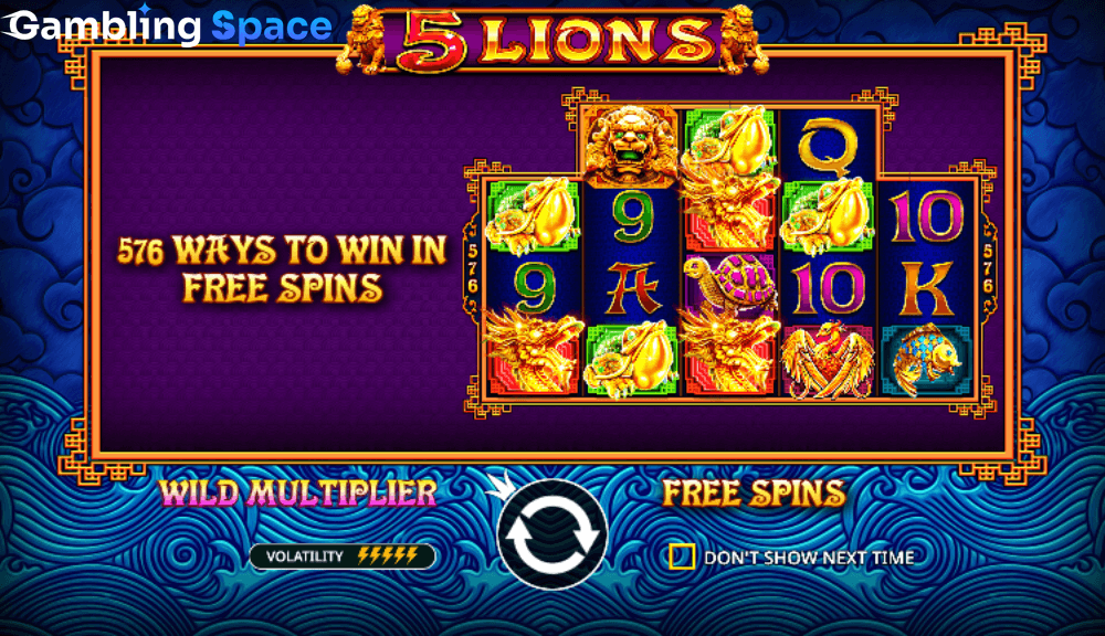 5 Lions – Screenshot 1