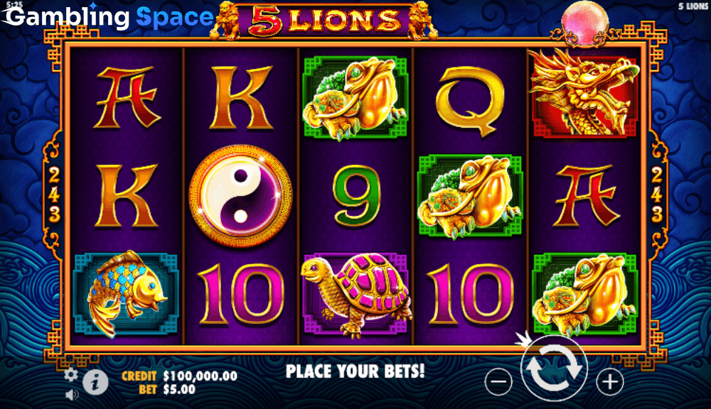 5 Lions – Screenshot 2