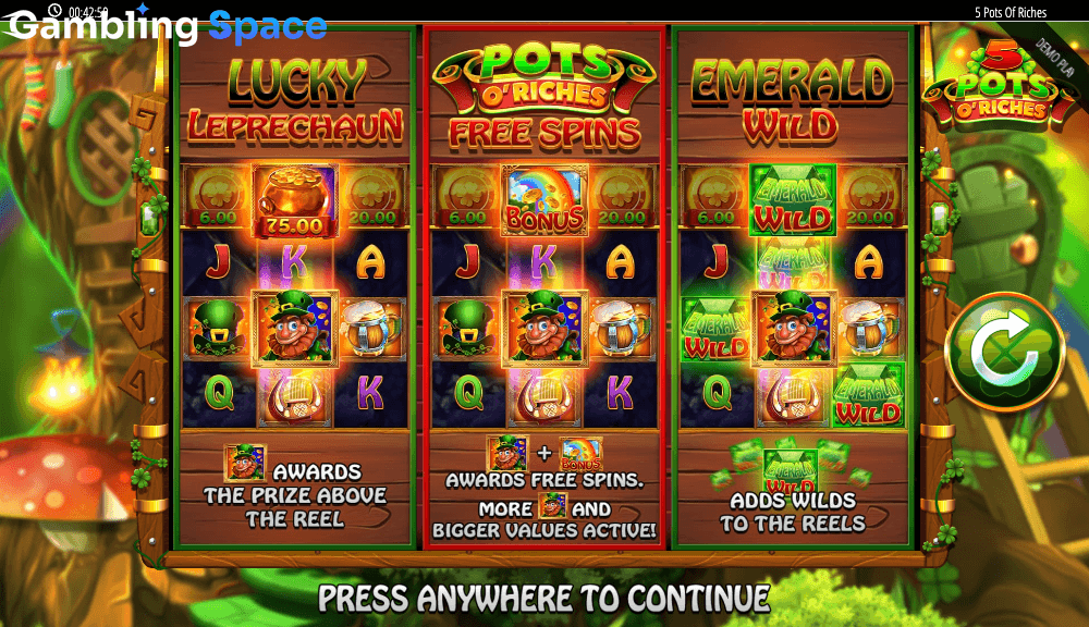 5 Pots O' Riches – Screenshot 2
