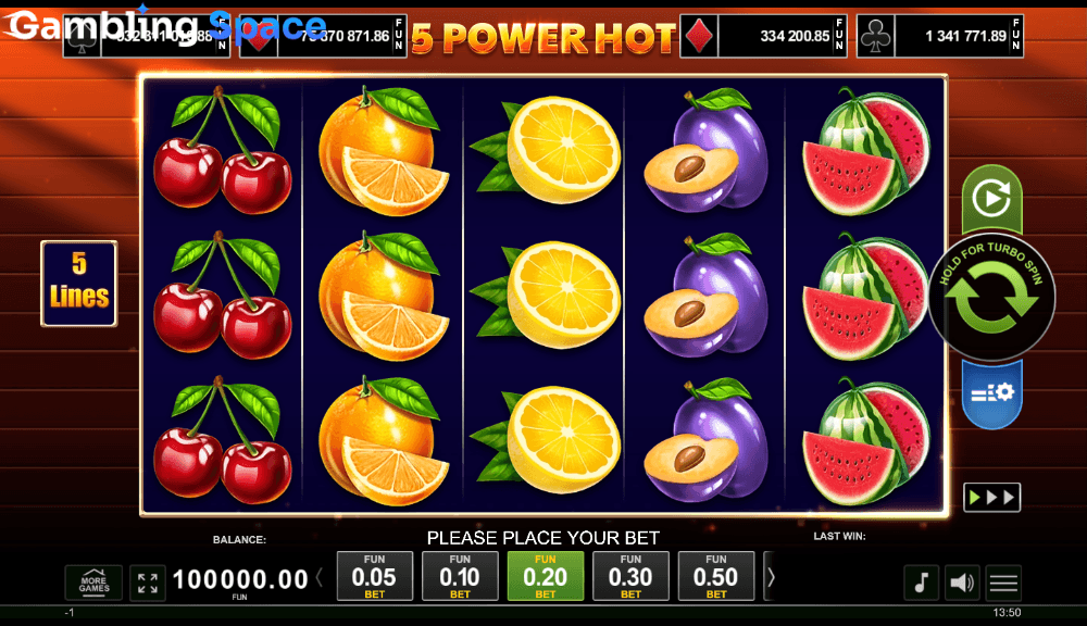 5 Power Hot – Screenshot 1