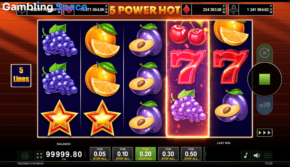 5 Power Hot – Screenshot 2