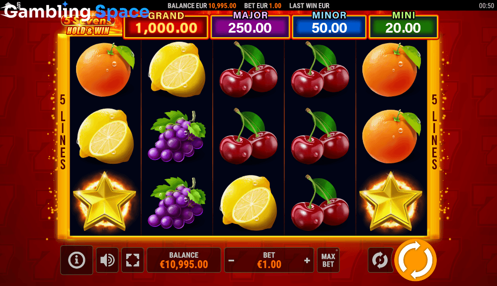 5 Sevens Hold & Win – Screenshot 6