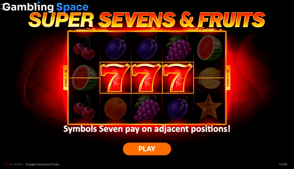 5 Super Sevens & Fruits – Screenshot 1
