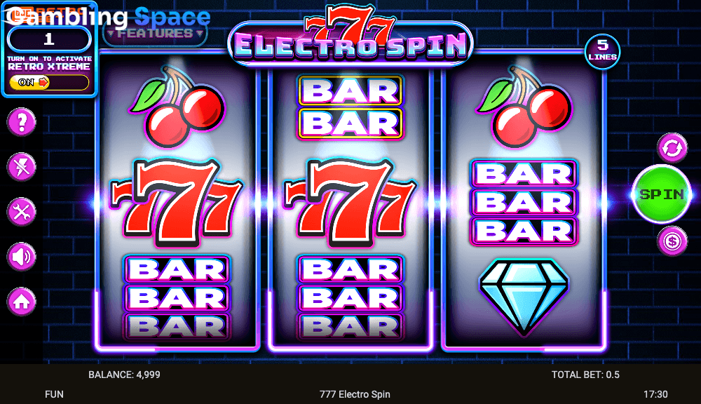777 Electro Spin – Screenshot 4
