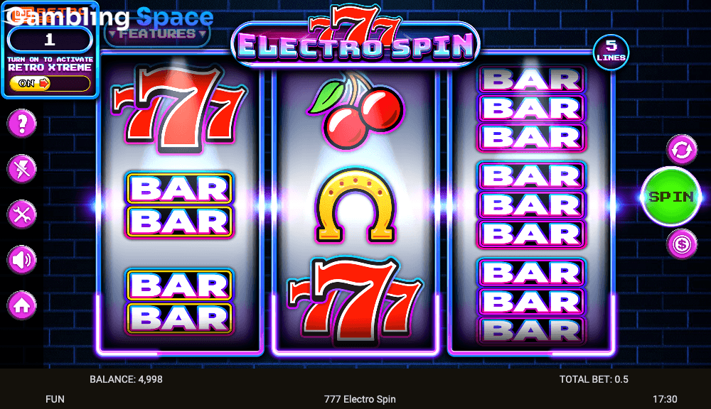777 Electro Spin – Screenshot 6