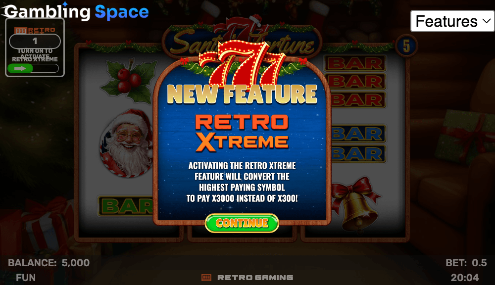 777 Santa's Fortune – Screenshot 1