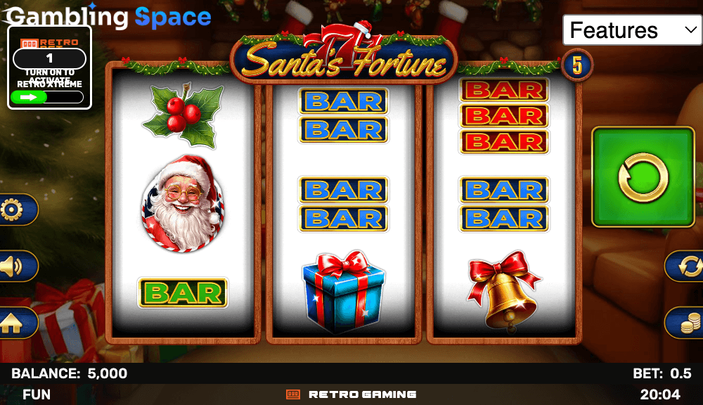 777 Santa's Fortune – Screenshot 2