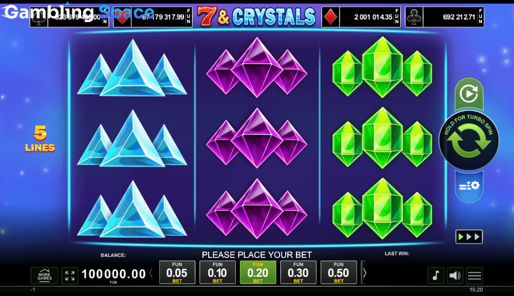 7 & Crystals – Screenshot 1