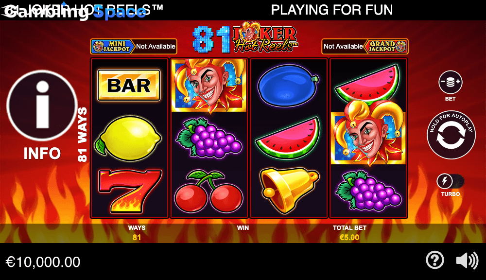 81 Joker Hot Reels – Screenshot 3
