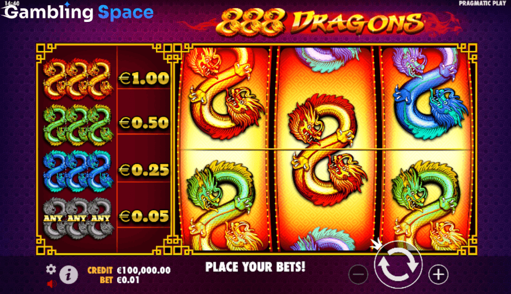 888 Dragons – Screenshot 1