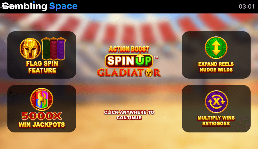 Action Boost SpinUP Gladiator – Screenshot 1