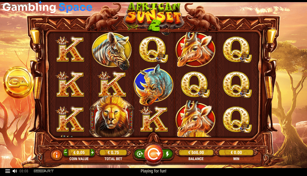 African Sunset 2 – Screenshot 2