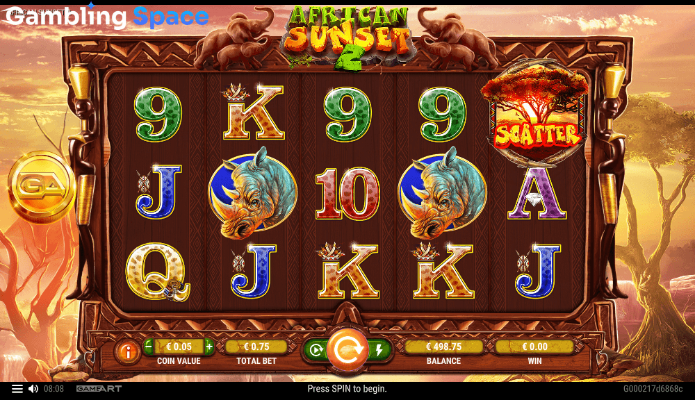 African Sunset 2 – Screenshot 4
