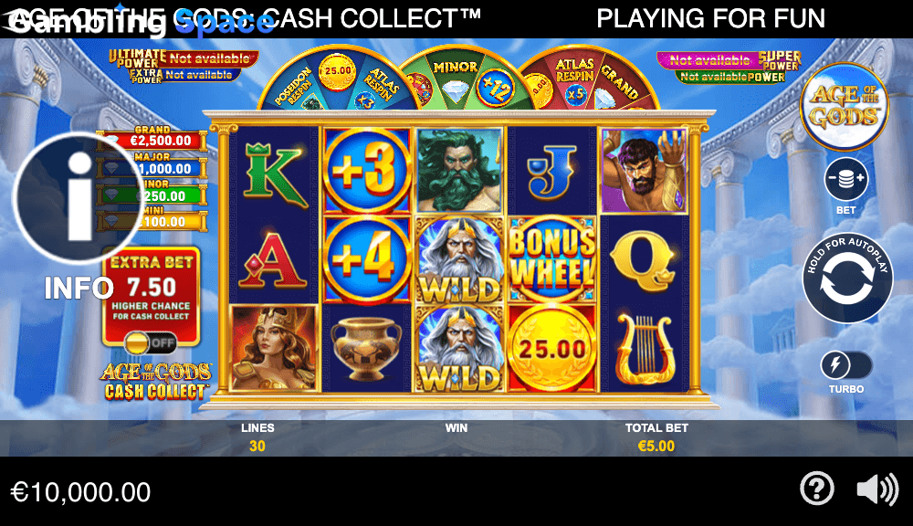 Age of the Gods Cash Collect – Screenshot 3