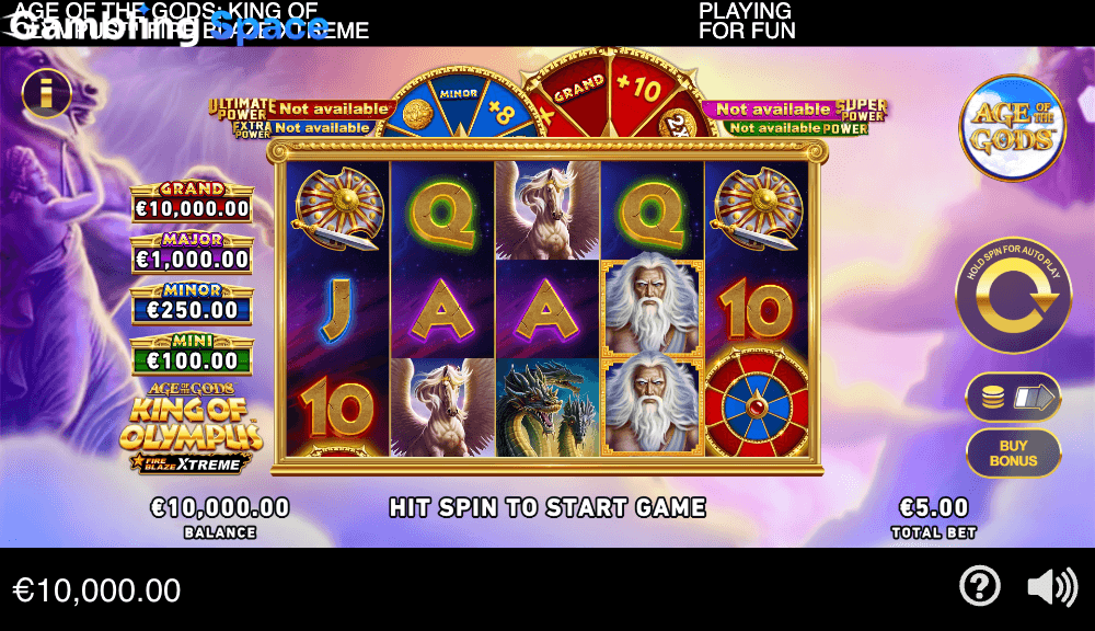 Age of the Gods: King of Olympus Fire Blaze Xtreme – Screenshot 2