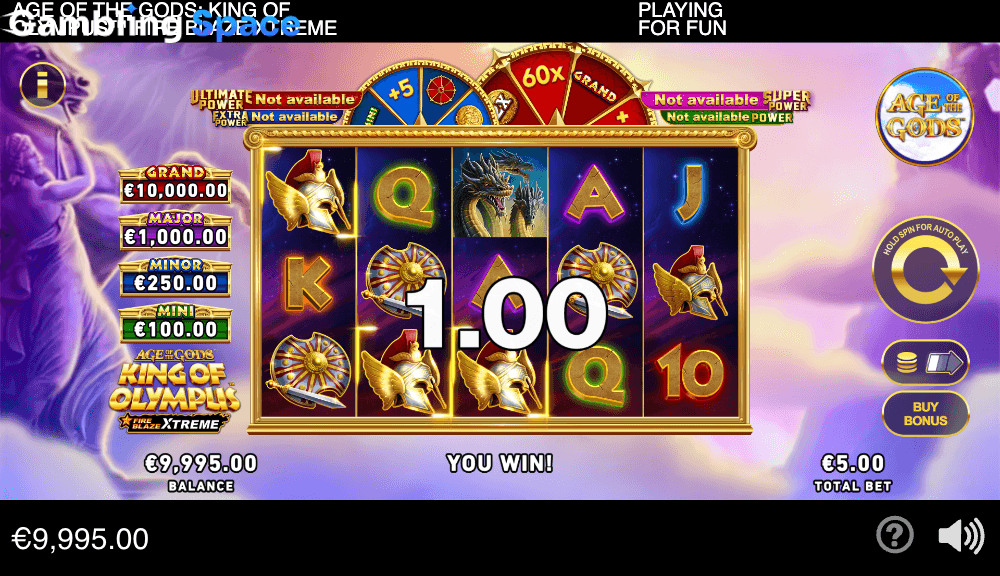 Age of the Gods: King of Olympus Fire Blaze Xtreme – Screenshot 3