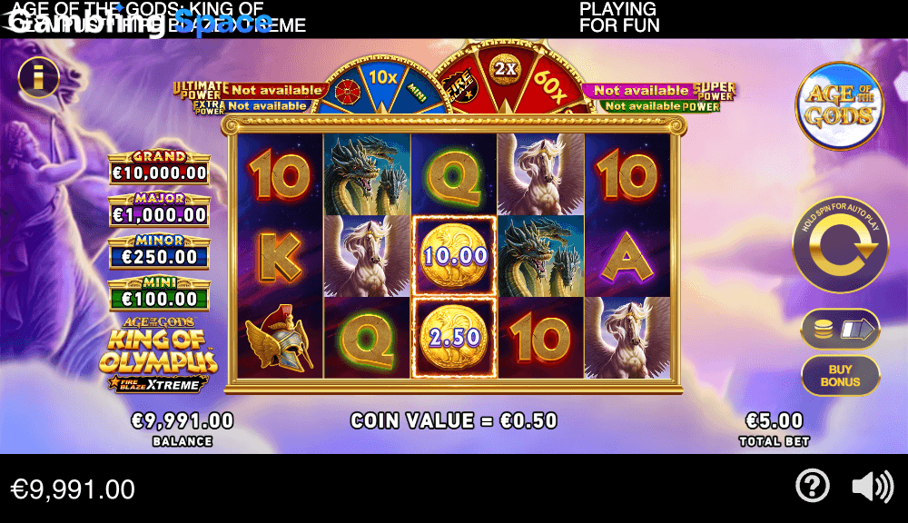 Age of the Gods: King of Olympus Fire Blaze Xtreme – Screenshot 4