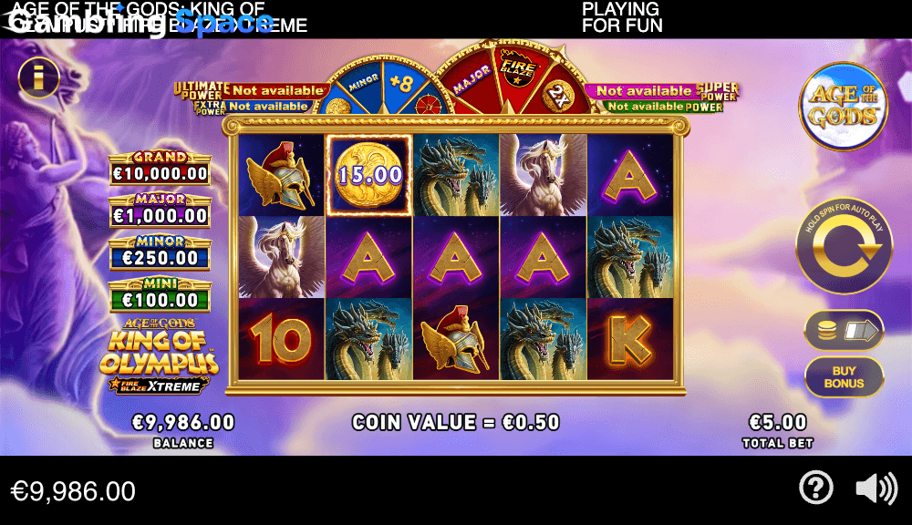 Age of the Gods: King of Olympus Fire Blaze Xtreme – Screenshot 5