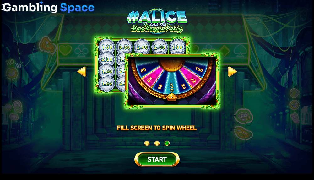 Alice and the Mad Respin Party – Screenshot 1